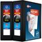 Avery Heavy-Duty View 3 Ring Binders, 3" One Touch Slant Rings, 2 Black Binders (79873)